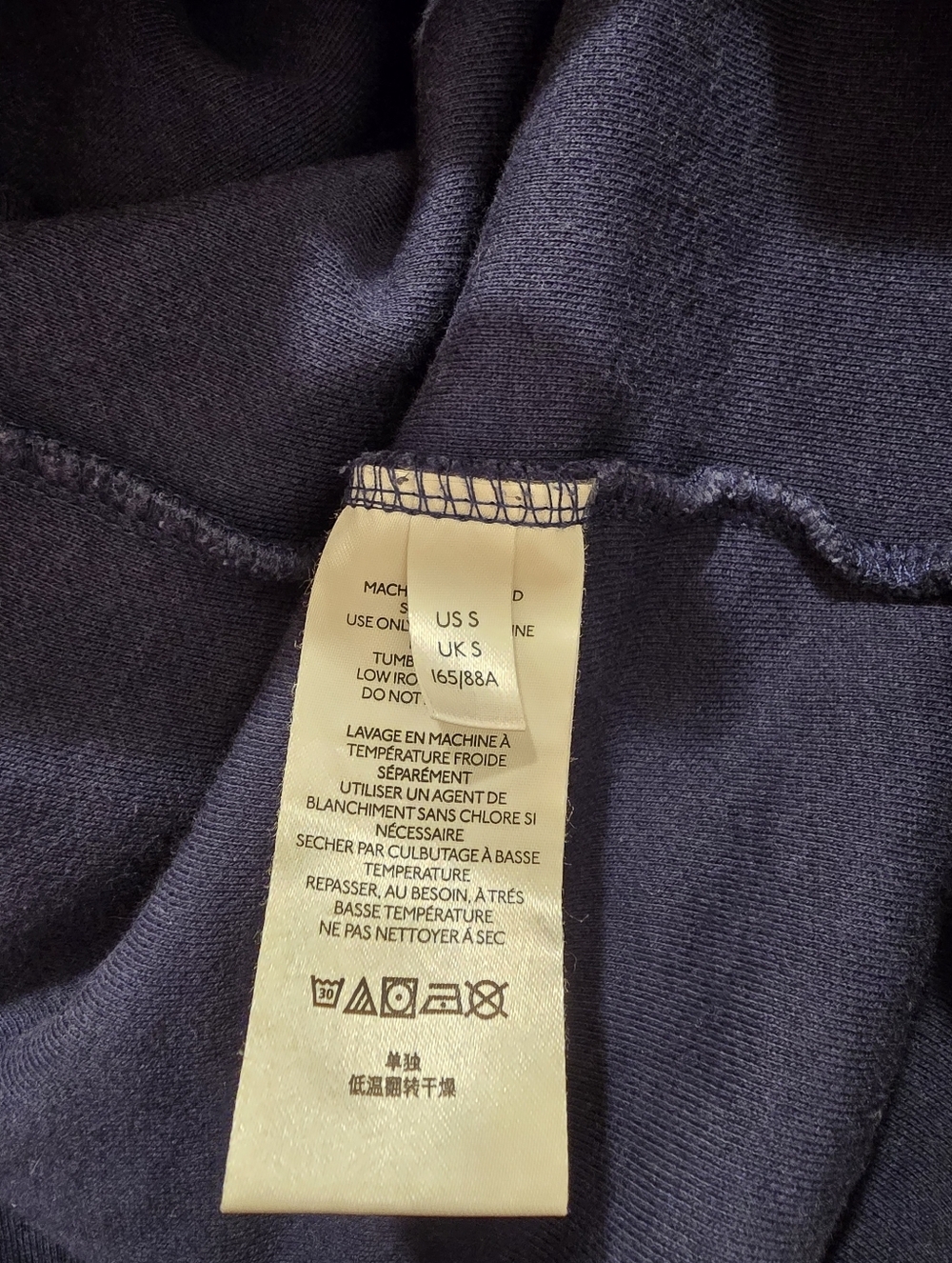 Free People We the Free Ruby Fleece Shirt Jacket Oversized Blue S - Picture 6 of 7